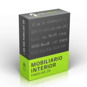 Familias de Mobiliario Interior 2D para Revit