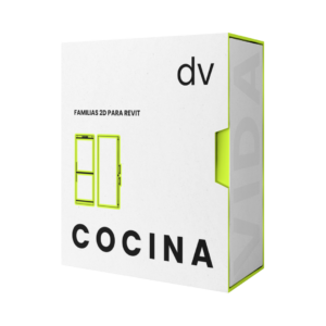 Familias 2d revit cocina
