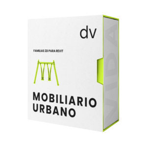Familias 2d revit moniliario urbano
